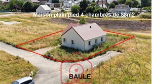 maison à la vente -   45130  BAULE, surface 88 m2 vente maison - NAO8149931